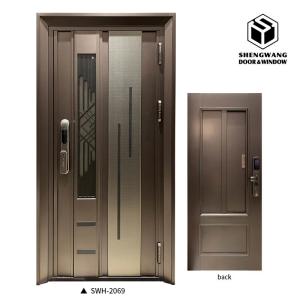 Wholesale 200mm Fireproof Aluminum Door Customized Size Sound Absorbing Door from china suppliers