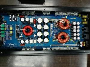 Wholesale Car amplifier class d mono 1500w RMS @ 1 ohm silver color-1500.1D from china suppliers