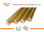 CuZn30 DIN 200mm Brass Threaded Rod 20mm Thickness