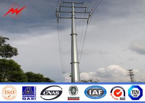 Wholesale 43m 320kv NGCP Hot Dip Galvanizing Steel Electrical Utility Poles For Bidder from china suppliers
