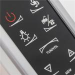 Black Color Steam Bath Equipment 12V LCD Display Shower Cabin Control Panel