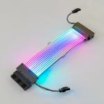 Row style Glowing Cable Comb 24Pin RGB power cord Extension cables 20cm