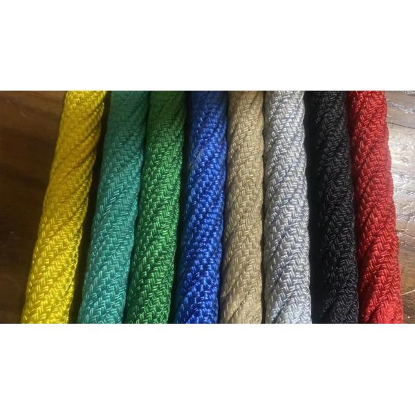 Mixed Colored 18mmx250m Playground Climbing Combination Wire Rope With 6x19 FC