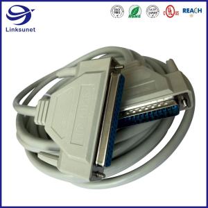 Wholesale DB9 TPE Silver Male and Female Connector for Electrical Wire Harness from china suppliers