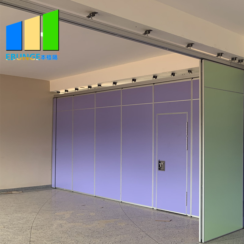 Commercial Furniture Folding MDF Acoustic Room Dividers Partition For Restaurant