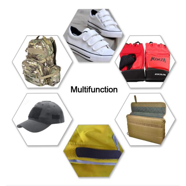 Heat And Cool Resistance 100% Nylon Velcro Hook Tape Random Color