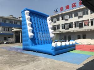 Wholesale PVC Inflatable Sports Games Outdoor Commercial Children Rock Climbing Wall from china suppliers