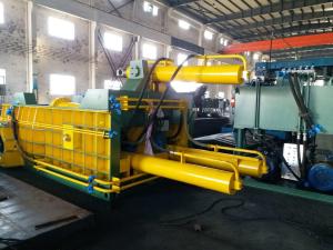 Wholesale Double Main Cylinder Bale Turn Out Baler Machine For Scrap Metal / Aluminum from china suppliers