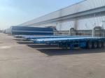 4 Axle 20FT 40FT Container Flatbed Truck Trailers Not Self-dumping For Cargo