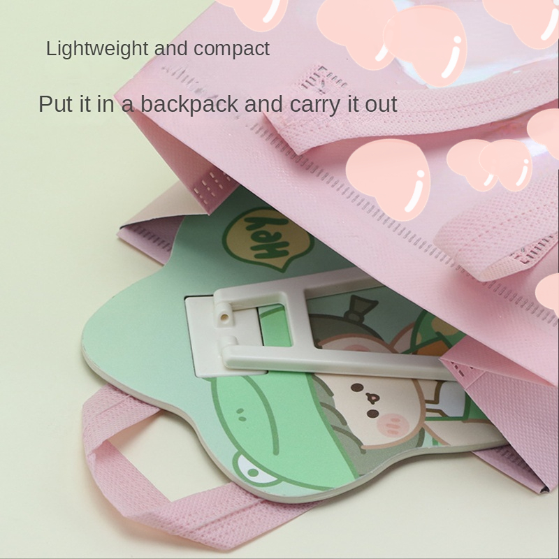 Mini Round Cosmetic Mirror for Everyday Adjustable Circle Dressing Pocket Makeup Mirror