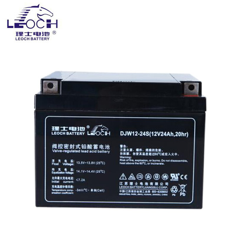 Sturdy ABS Container Leoch Battery DJW12-9.0 12V9Ah for UPS Machine Room Power System