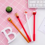 Colorful 3D Christmas Theme 0.5mm Gel Pen Creative Gift Small Prizes Neutral Pen