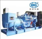 1670KW 2087KVA Mitsubishi Diesel Engine Generator Set For Construction Company
