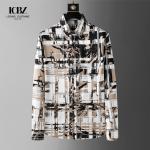 Customized Logo Mens Luxury Printed Cotton Plus Size Printed Long Sleeve Crop