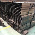 API Black Stainless Steel Rectangular Tube Q215 Stainless Steel Hollow Section