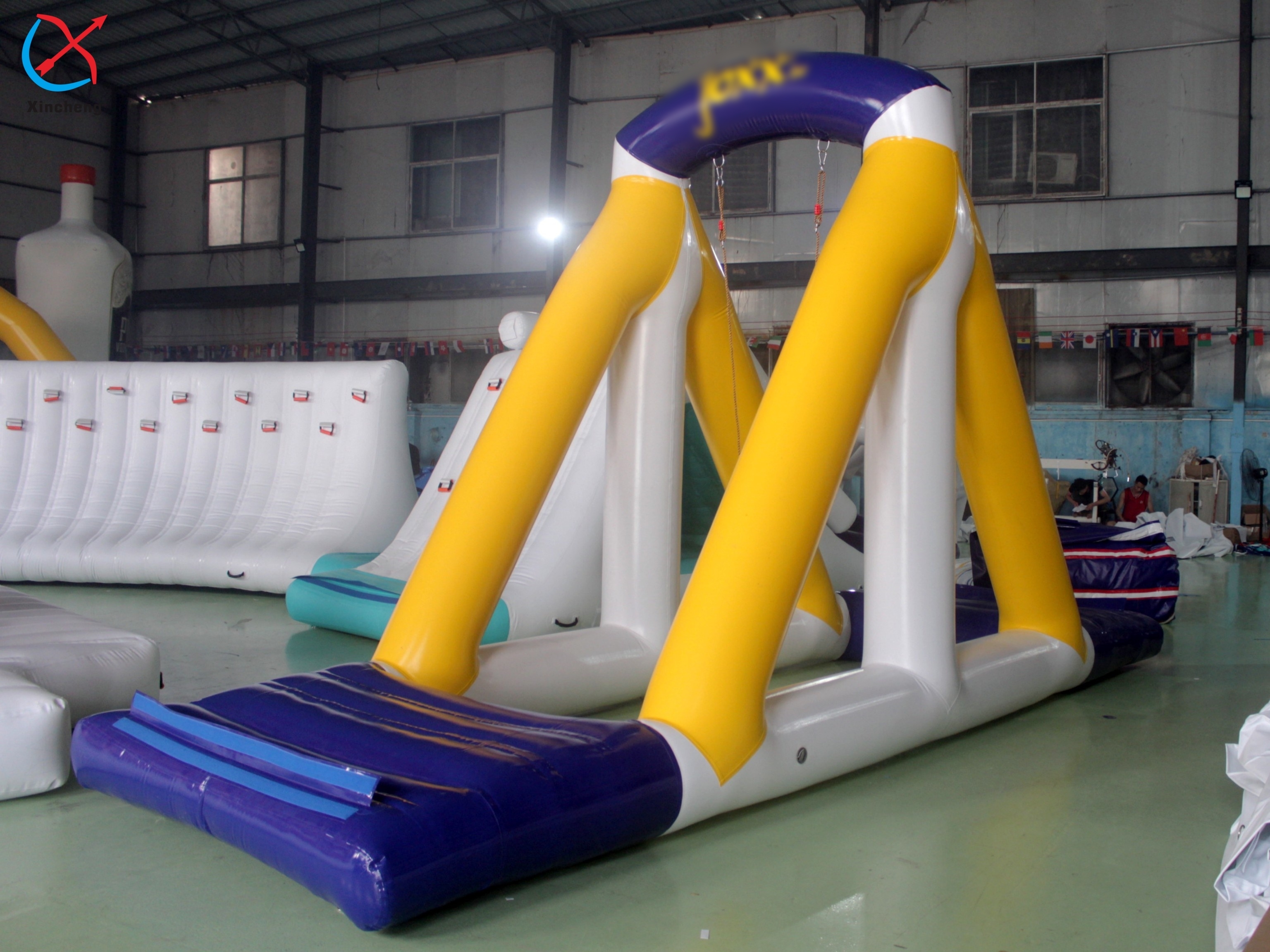Factory Water Park Game Inflatable Water Floating Swing Inflatable Water Toys