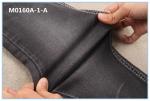 8Oz TR Broken Twill Black Stretch Denim Fabric