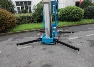 Wholesale Mobile Lift Platform With 10 Meter Platform , Aluminum Alloy Hydraulic Aerial Lift from china suppliers