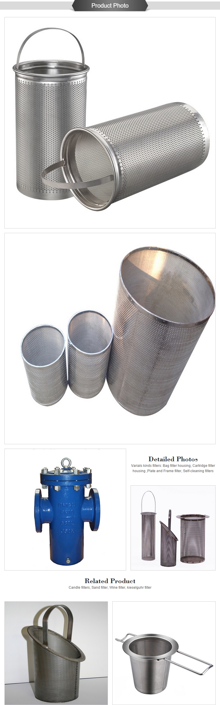 Online Support Saltwater and Freshwater Basket Strainers for Food Beverage Factories