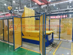 Wholesale Carbon Steel Mold Turnover Machine / High Power Pallet Flipper 5.5KW from china suppliers