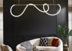 Contemporary Design Warm Ambiance Round Rope DIY Bedroom Pendant Lamp Chandelier