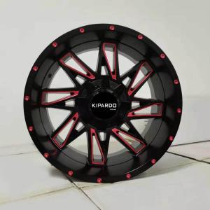 Wholesale Matt Black Aluminium Car Alloy Wheel Rims 20 Inch PCD 6x139.7 from china suppliers