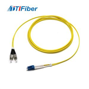 Wholesale SM Singlemode Fiber Optic Patch Cord FC/UPC -LC/UPC SM DX Fiber Optic Jumper from china suppliers