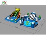 Inflatable Aqua Play Water Park For Kids And Adults
