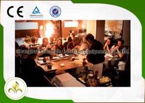 Wholesale Rectangular Teppanyaki Grill Cooktop Table Stainless Steel 304 &amp; Alloy Steel Material from china suppliers