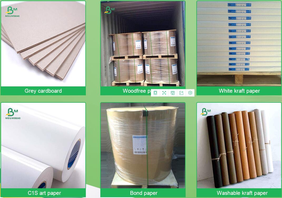 Nature White Waterproof Tear-risistant Synthetic Stone Paper In roll