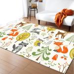Animal New Cartoon Large Carpet Source Wholesale Feather ins Style Bedroom Floor
