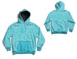 Terry 65% Cotton 35% Polyester Sports Custom Sublimated Hoodies