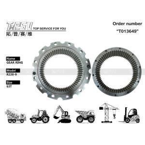 Wholesale R220-9 Swing Steel Excavator Ring Gear 39Q6-12110 63T For Smooth Operation from china suppliers