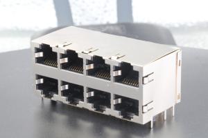 Wholesale LPJE308CNL RJ45 2x4 Pcb Jack Without Magnetics Transformer Without LEDs from china suppliers