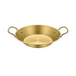 Wholesale Top Seller Kitchen Seafood Cookware Pan Stainless Steel Cooking Paella