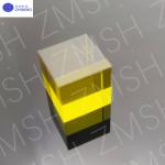 Lemon Yellow Sapphire Gemstone Sythetic Lemon Yellow Raw Material For Jewelry