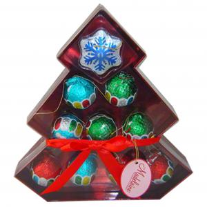 Wholesale Tree Shape Food Gift Box Packaging Rigid Luxury Chocolate Gift Box from china suppliers