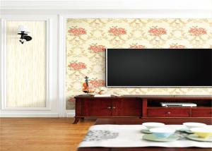 Wholesale Washable PVC Vinyl Wallpaper Damask Flower Design Wallpaper For TV Background from china suppliers