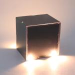 3000K Outdoor Up And Down Wall Light IP65 Solar Powered Yard Lights