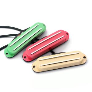 Wholesale SSS Ceramic Magnet Mini Guitar Pickup Hot Rail Chrome Dual Rail High Output from china suppliers