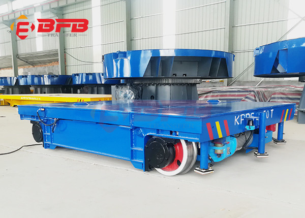 Kpd-60 Tons Motorized / Electric Transfer Trolley For Working Line 0-20m/Min Speed