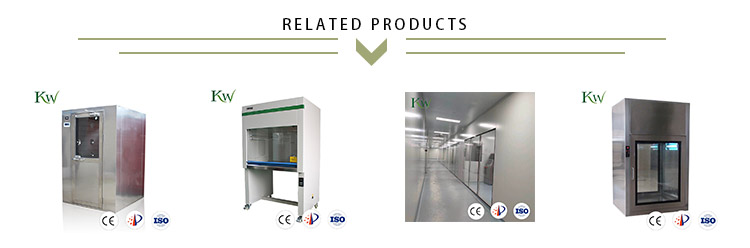 UV Lamp Static Pass Box SS304 SS316 Pass Through Box 80kg Transfer Window