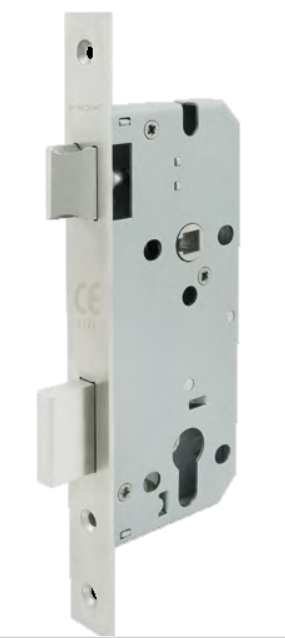 Fire Test Mortice Door Lock Anti-thrust Nightlatch CE Marking Satin Stainless Steel