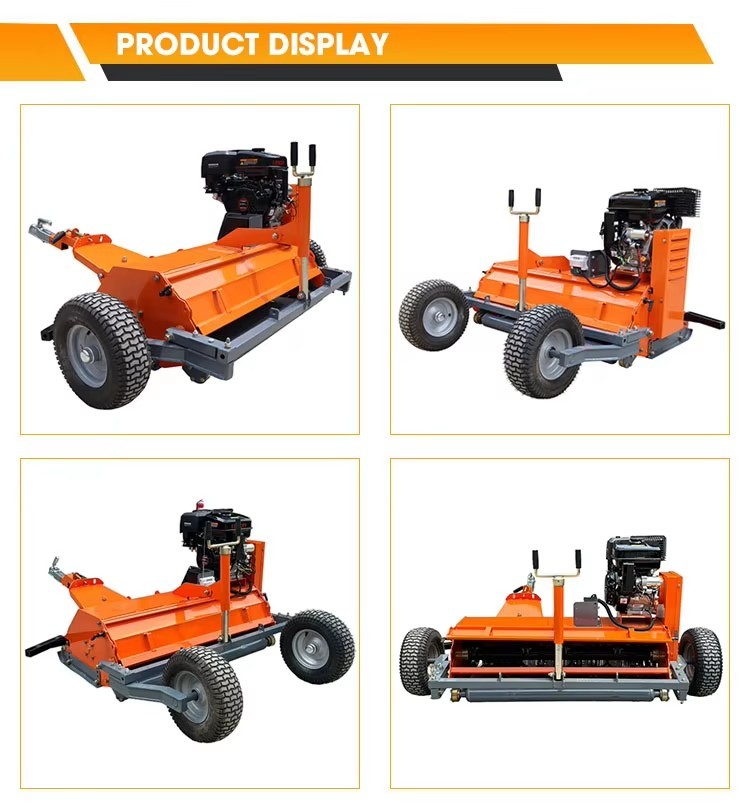Grass Cutter Remote Control Lawn Mower Zero Turn Auto Robot ATV Flail Garden Cordless With Parts