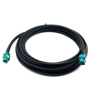 Wholesale 4P Male To Male Mini Fakra Cable 50ohm Code Z Pigtail Fakra Female Jack To Fakra Z Male Plug Cable RG316 from china suppliers