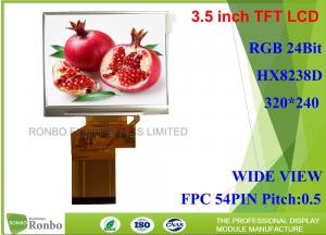 Wholesale 3.5 inch 320x240 RGB 54pin TFT LCD Screen,IC:HX8238D,With Option Touch Panel from china suppliers