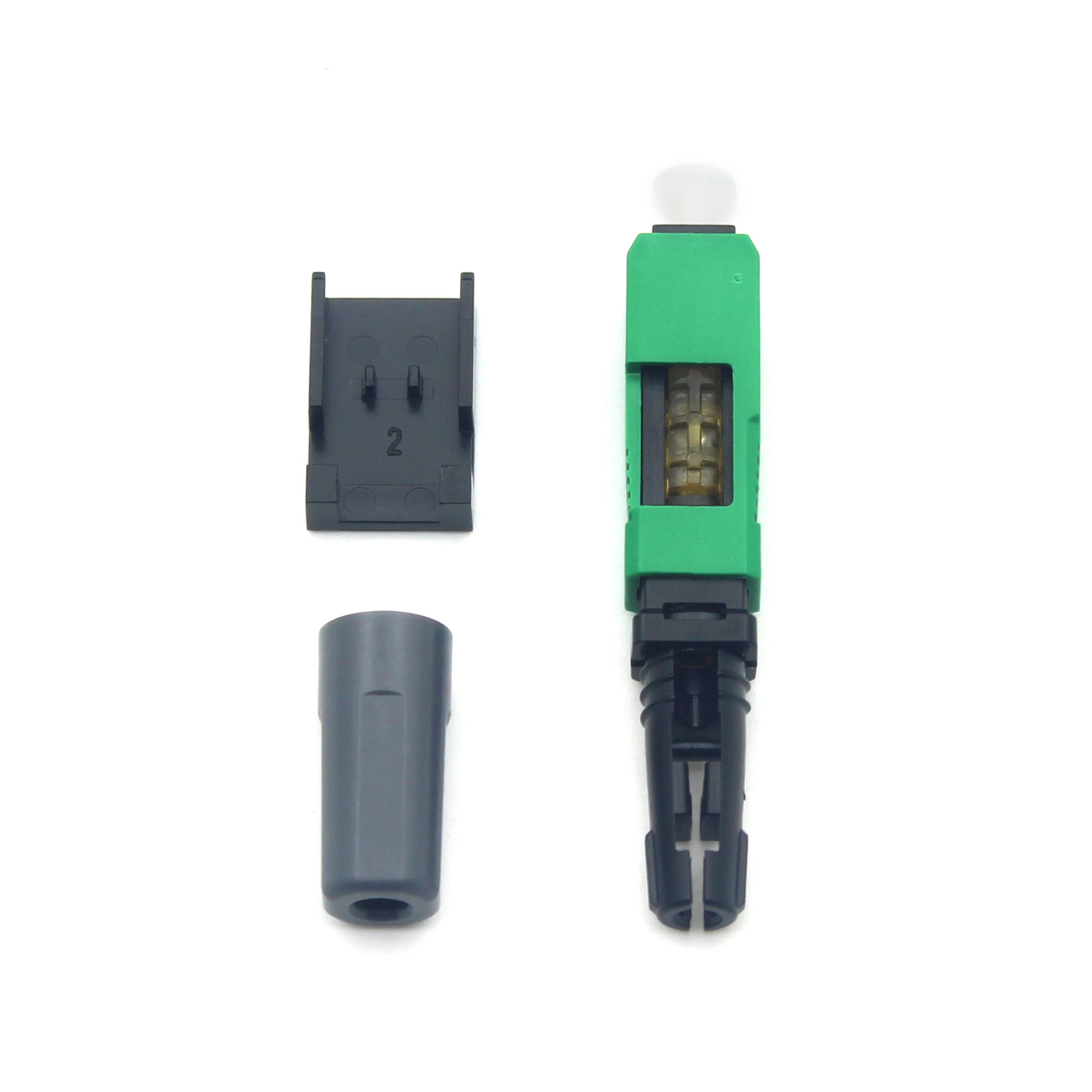 SC/APC Fiber Field Assembly Optical Fast Connector for Seamless FTTx Connections