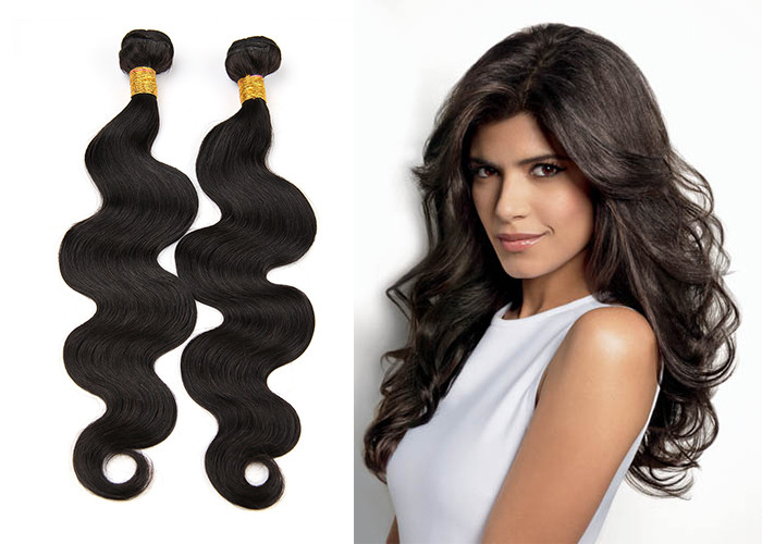 Body Wave Virgin Human Hair Extensions Body Wave , Can be Straightened , Dyed