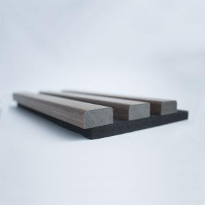 Wholesale 600*2400*21mm 3 Sides Coated Slat Wood Absorbing Application Meeting Room Corridors Office from china suppliers