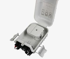 Wholesale Waterproof Fiber Optic Distribution Box 8pcs MINI SC Adaptor Output from china suppliers